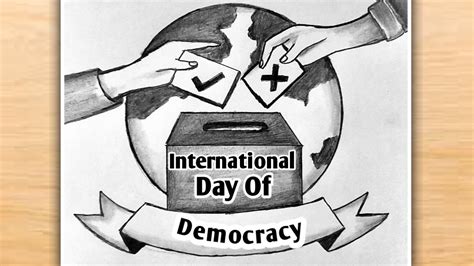 International Day of Democracy Drawing | International Day of Democracy ...