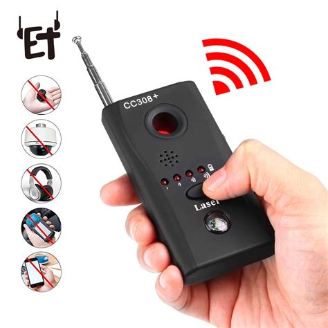 Aliexpress.com : Buy ET CC308+ Anti Spy Camera Hidden RF Signal Bug Detector Mini Wireless ...