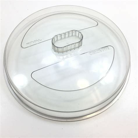 GENUINE Rival 3350 3355 3520 3654 3656 SCR509 Crock Pot 10" PLASTIC LID ...