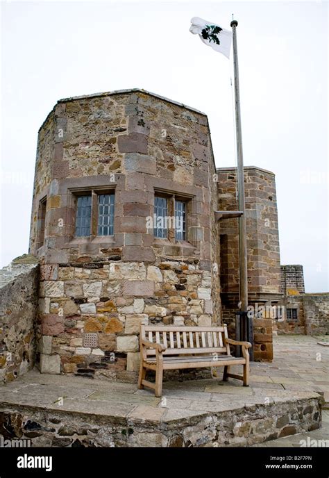 Lindisfarne castle interior hi-res stock photography and images - Alamy