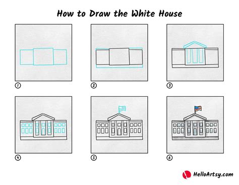 How To Draw A House Step By Step