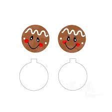 Image result for free gingerbread people faces svg files | Christmas ...