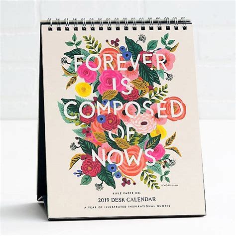 2019 Inspirational Quotes Desk Calendar - Desk | Paper Source