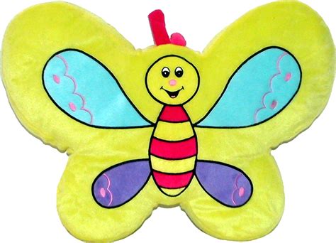Gambar : serangga, anak, bantal, invertebrata, produk, gambar kartun, warna kuning, boneka ...