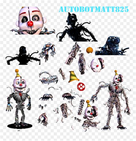 Transparent Fnaf Png - Sister Location Ennard Fnaf, Png Download - vhv