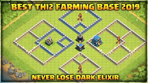 Best Th12 Farming Base 2019 3 Infernos Never Lose Dark,Anti electro ...