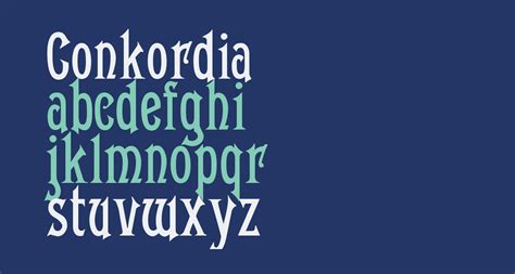 Conkordia free Font - What Font Is