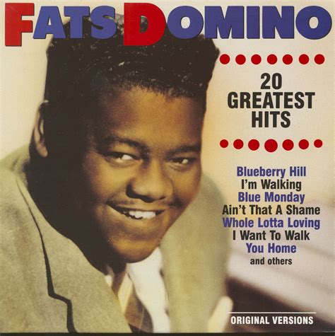 Fats Domino LP: 20 Greatest Hits (LP) - Bear Family Records