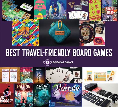 Best Travel-Friendly Board Games - Bitewing Games