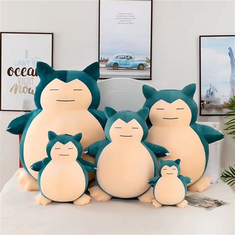 Big Snorlax Plush 30-60Cm Gift - Juhi