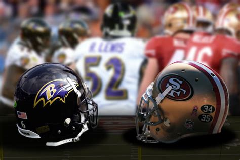 Ravens vs 49ers Super Bowl XLVII Graphic | BrianHartz.com