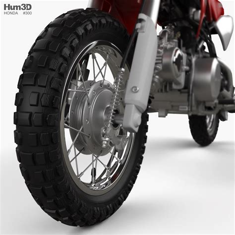 Honda CRF50F 2014 3D model - Vehicles on Hum3D