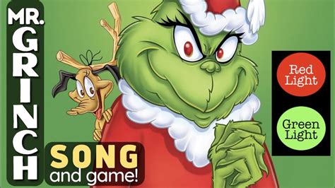 Mr. Grinch Song and Game - YouTube