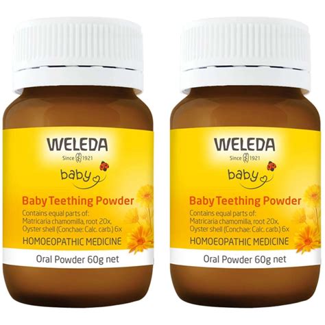 Weleda Baby Teething Powder, Helps Relieve Teething Discomfort ...