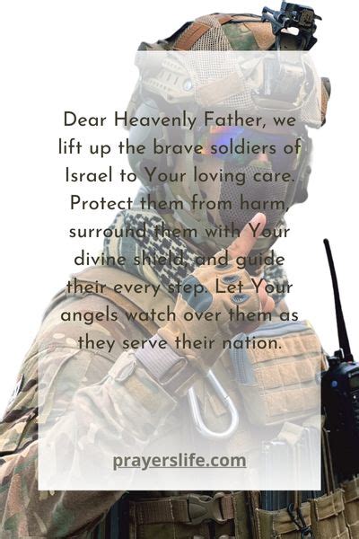 19 Best Prayer For The Soldiers Of Israel