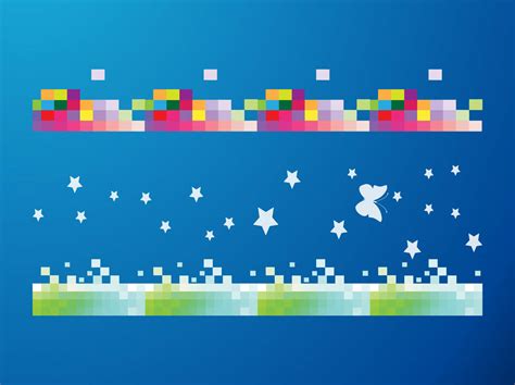 Pixel Banners Vector Art & Graphics | freevector.com