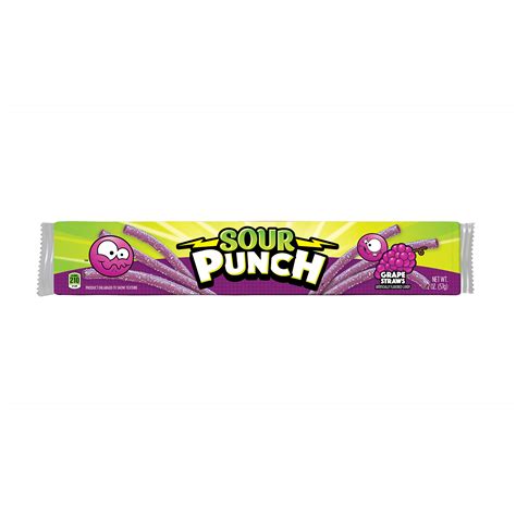 Sour Straws Candy - Sour Punch