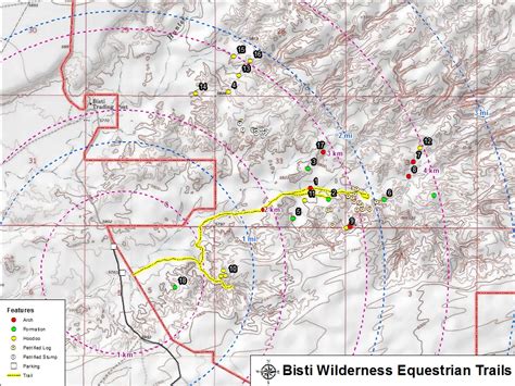 Bisti Wilderness Equestrian Trails, New Mexico