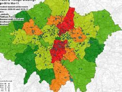 Crime in London (Choropleth Mapping) | Teaching Resources