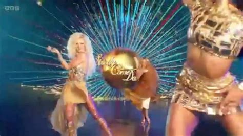 Amy Dowden spotted in Strictly Come Dancing intro