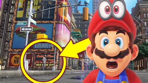 Super Mario Odyssey: Easter Eggs, Secrets and Gameplay Analysis - YouTube