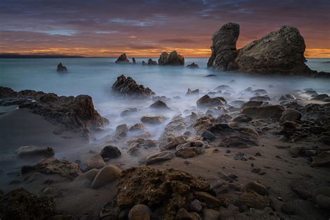 Rocky California Beach Photograph by Larry Marshall