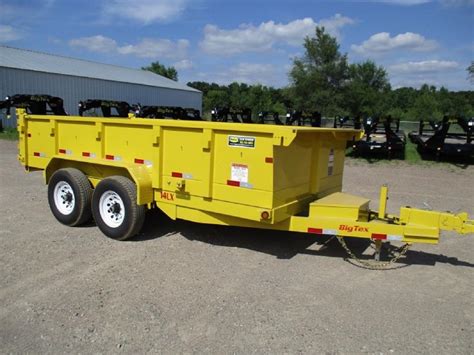 Trailer World: 14LX-14' Big Tex Dump Trailer FOR RENT $100.00 Per Day, Dump Trailers Listing Detail