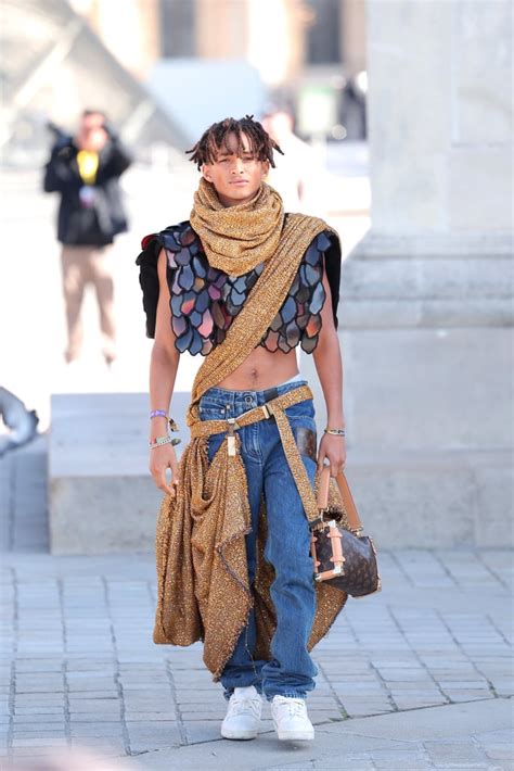 Jaden Smith Wins Fashion Week in a Mirrored Crop Top | POPSUGAR Fashion UK