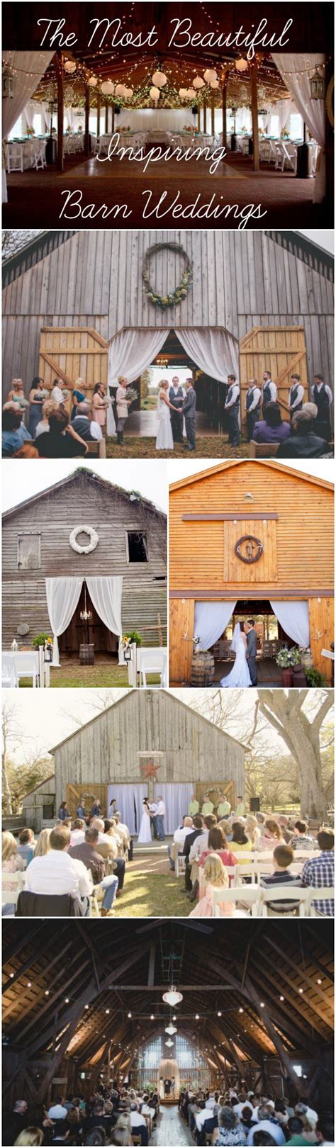 Top Barn Weddings From 2014 - Rustic Wedding Chic