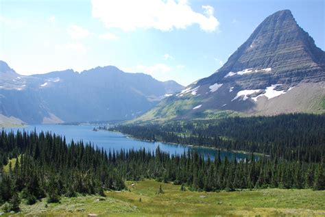 Hidden Lake, Glacier National Park, MT [OC] [3872x2592] : r/EarthPorn