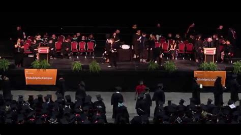 University of Phoenix Graduation Ceremony 2015 (Liacouras Center, Philadelphia) - YouTube