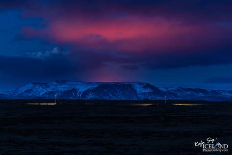 Fagradalsfjall Volcano from Vogar - Iceland Photo Gallery