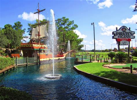 Pirate's Island Adventure Golf: Pirate-Themed Mini Golf In Alabama