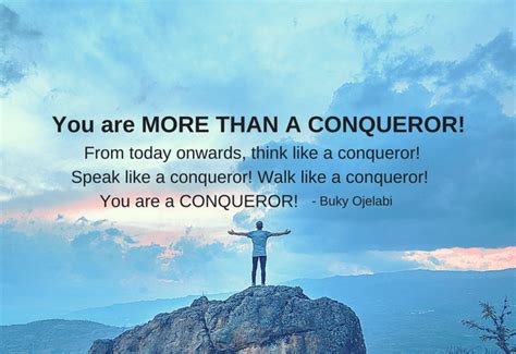 QOTD: You Are More Than A CONQUEROR! | Buky Ojelabi