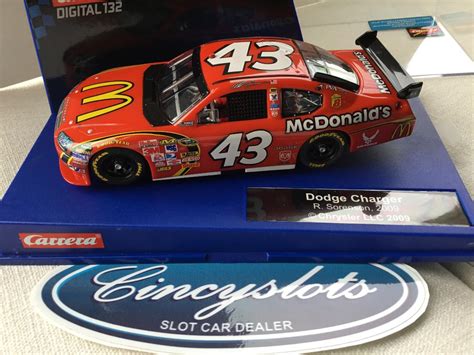 Carrera Digital 30499 Nascar Dodge Charger Sorenson #43 1/32 Slot Car.