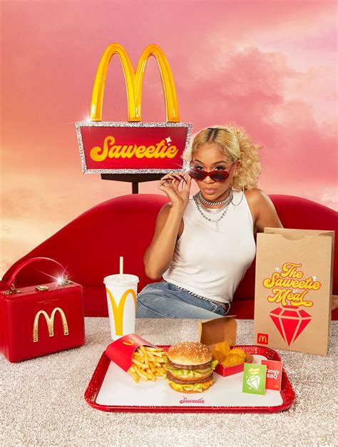 Saweetie McDonald's Saweetie Meal Price, Details... Shotoe