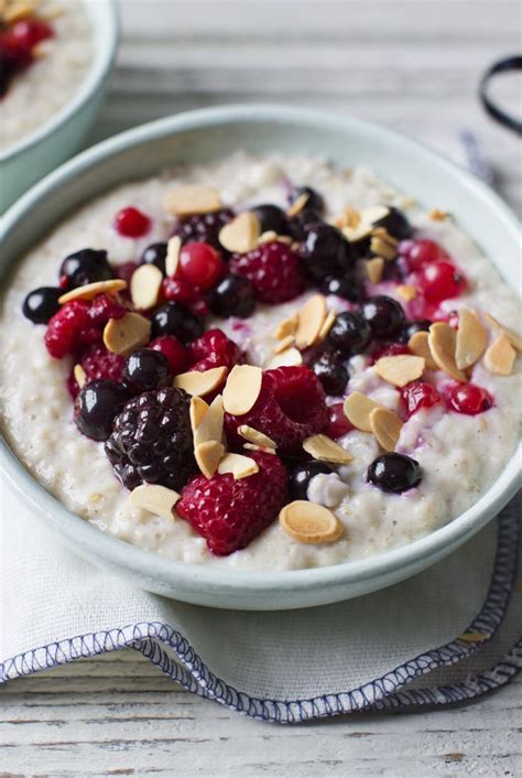 Porridge with berries recipe | Recipe | Berries recipes, Healthy fruit desserts, Food