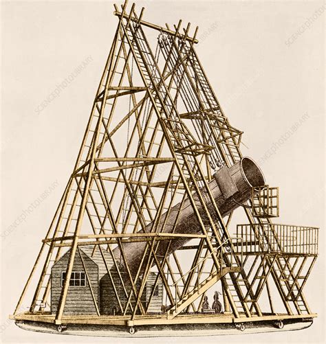 Herschel's Telescope - Stock Image - C023/7704 - Science Photo Library