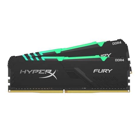 Kingston HyperX Fury RGB 16GB 2 x 8GB DDR4 3600MHz Dual Channel Memory ...