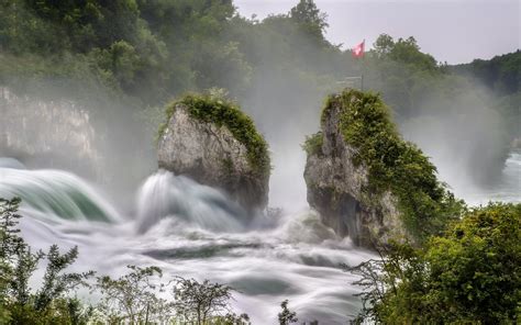 waterfall, River, Landscape, Nature, Waterfalls