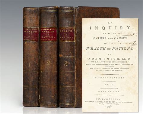 Wealth of Nations Adam Smith First Edition 1776 Rare Book