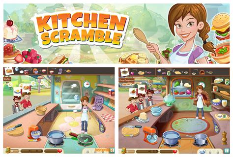 Kitchen Scramble :: Behance