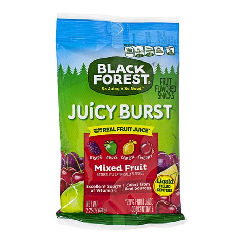 Wholesale Black Forest Juicy Burst Gummies - 2.25 oz.: Food: Weiner's LTD