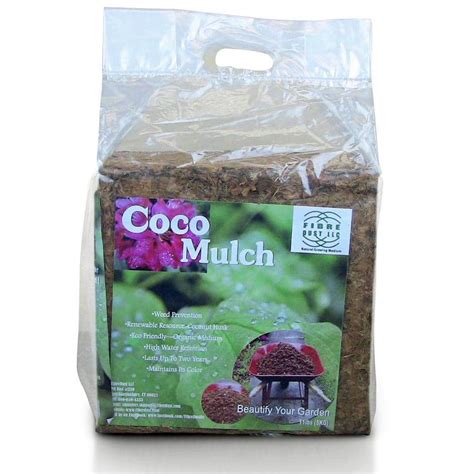 Coco Mulch 5 kg Compressed All Natural Coconut Husk Mulch FD5kgmul - The Home Depot