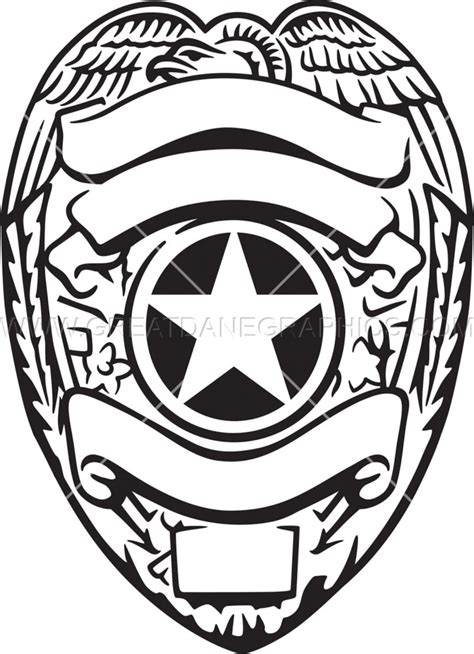 Police Badge SVG Police Badge Vectorpolice Badge File for - Etsy Australia