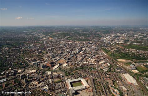 aeroengland | aerial photograph of Sheffield South Yorkshire England UK