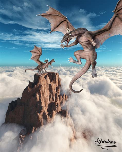 Air Dragons by EpicFantasyArt on DeviantArt