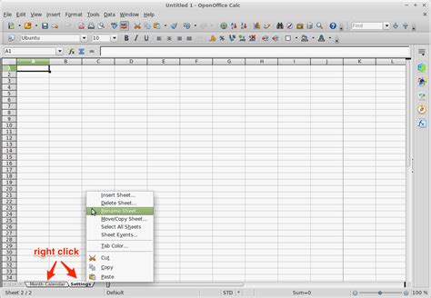 How to Make a Calendar in OpenOffice – Calendar Tricks