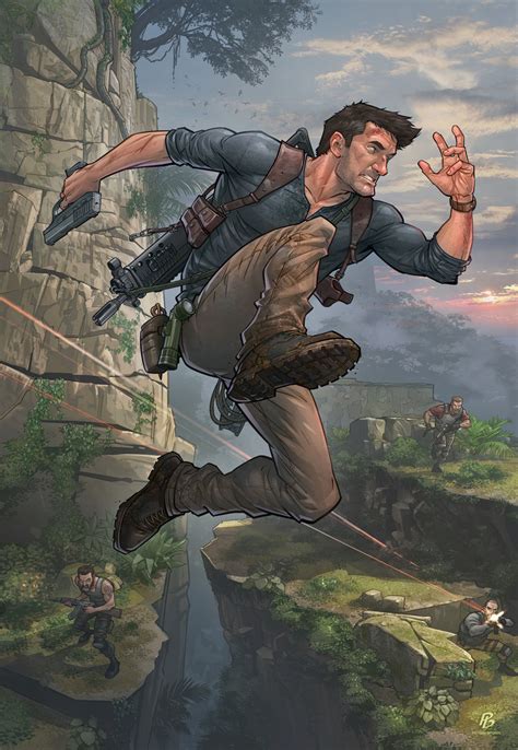 Fantastic Uncharted 4 fan art based off of the 15-minute gameplay trailer