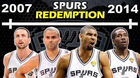 Timeline of the SAN ANTONIO SPURS' Return to Championship | 2014 NBA ...